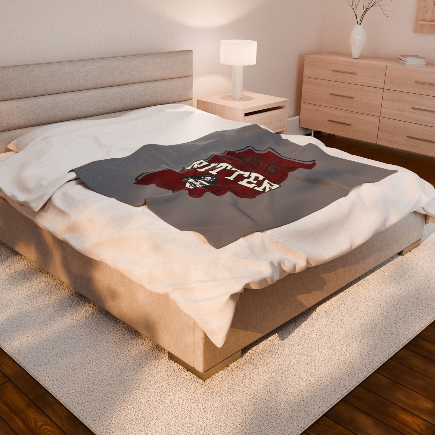Velveteen Plush Bleacher Blanket - Ritter Raiders