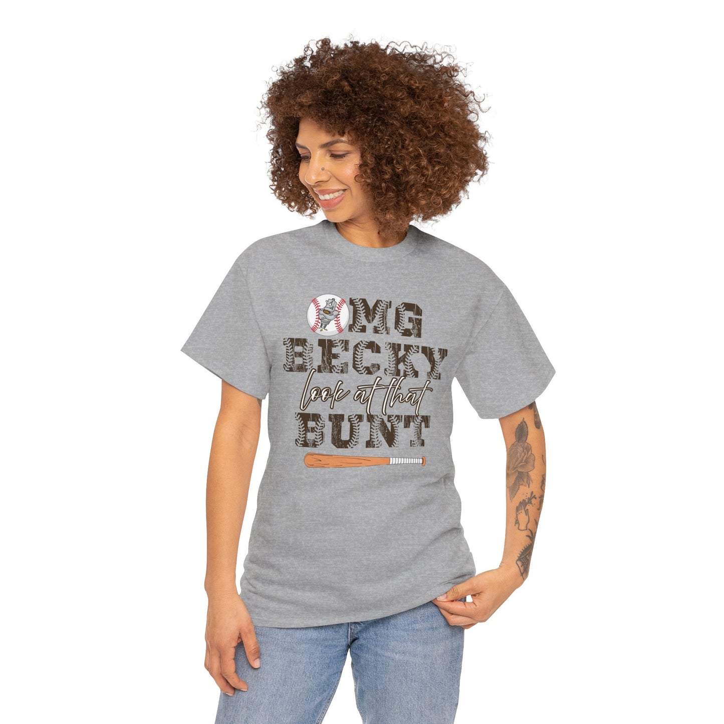 OMG Becky Look at That Bunt Speedway Baseball T-Shirt