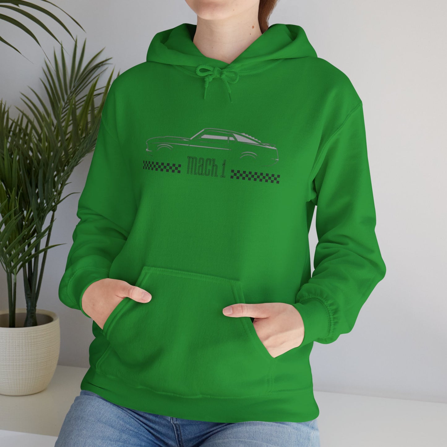 Adult Mustang Mach 1 Sweatshirt — Vintage Muscle Car