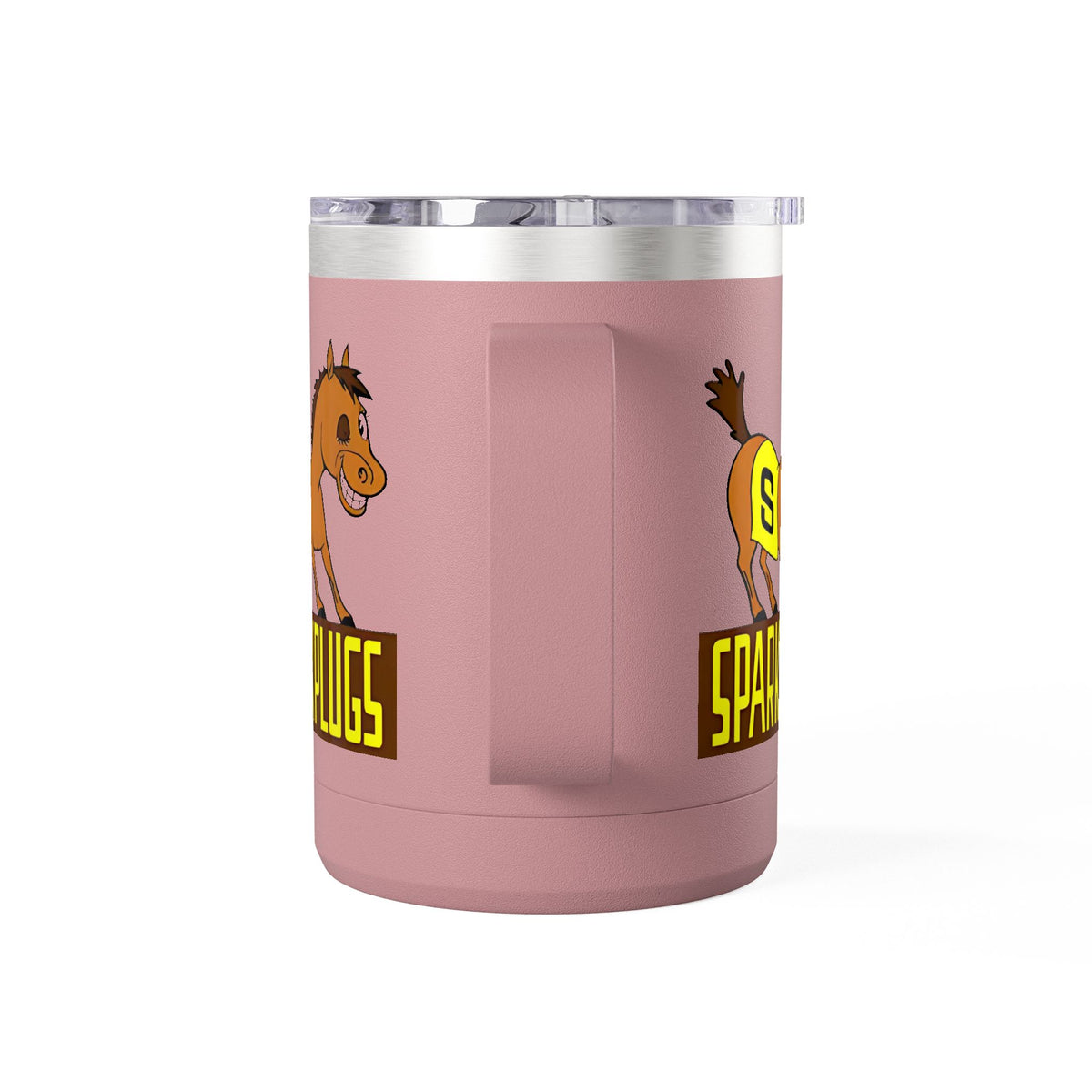 Old School Speedway Logo - 15oz Insulated Coffee Mug Tumbler with Lid