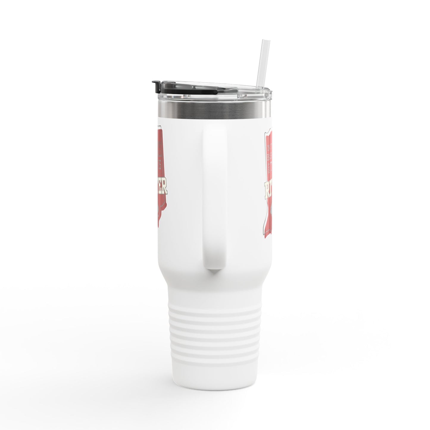 Custom Insulated Travel Mug - Ritter Basketball