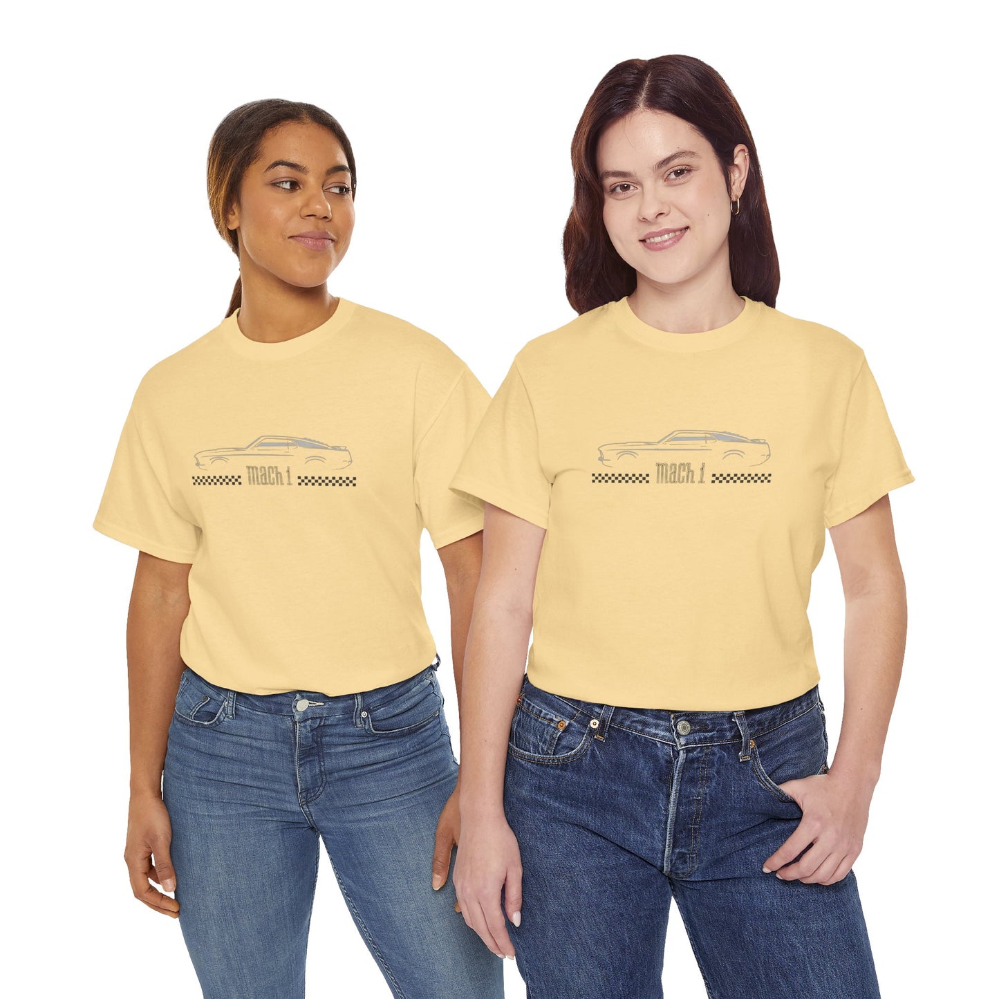 Adult Mustang Mach 1 tee — Vintage Muscle Car
