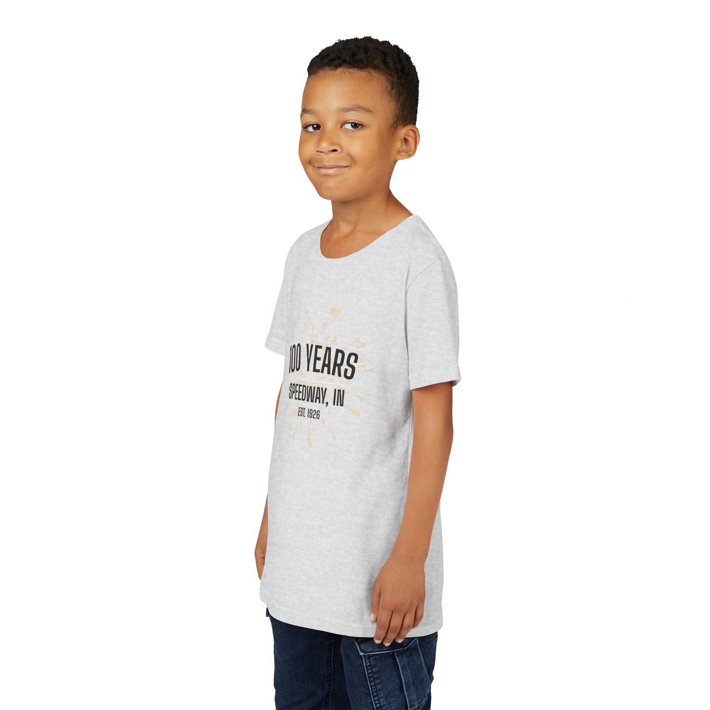 Youth 100th Anniversary - Speedway Firework Tee