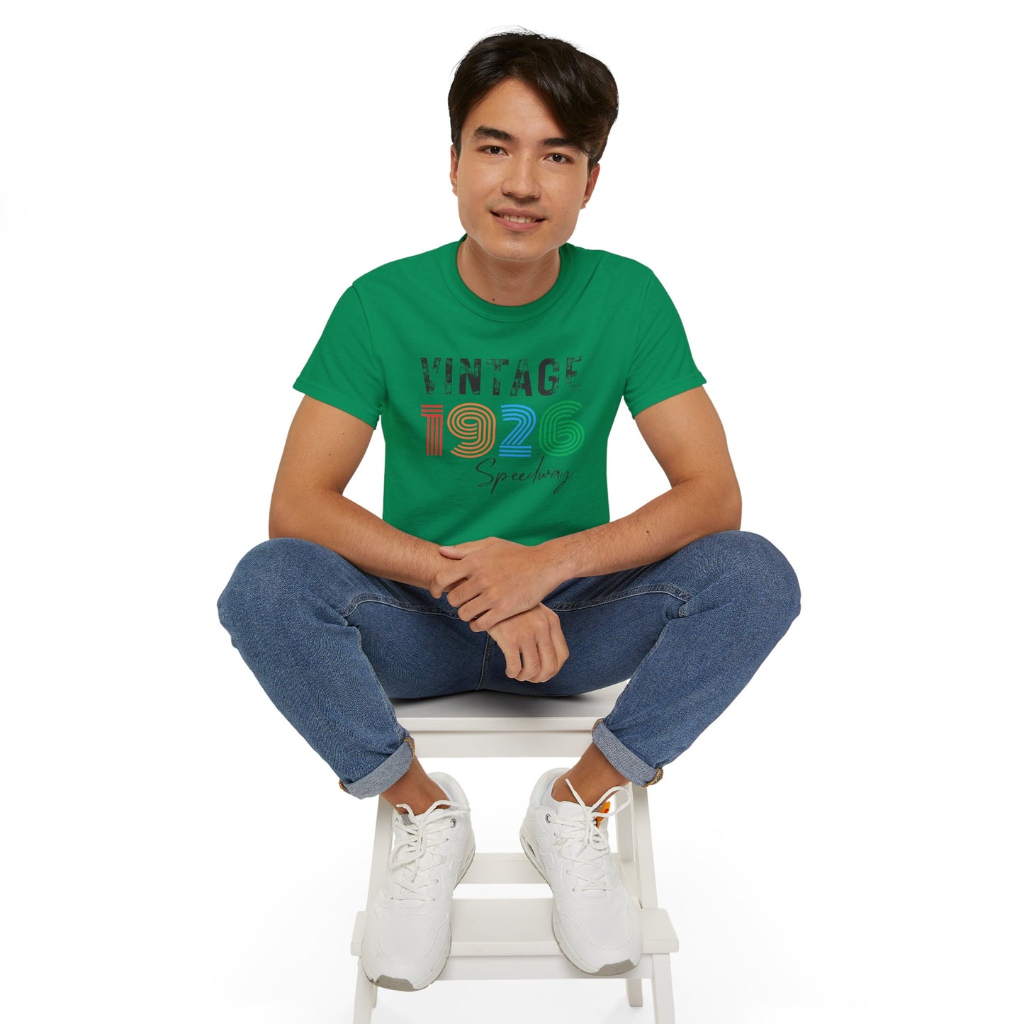Adult 100th Anniversary - Speedway Vintage Tee