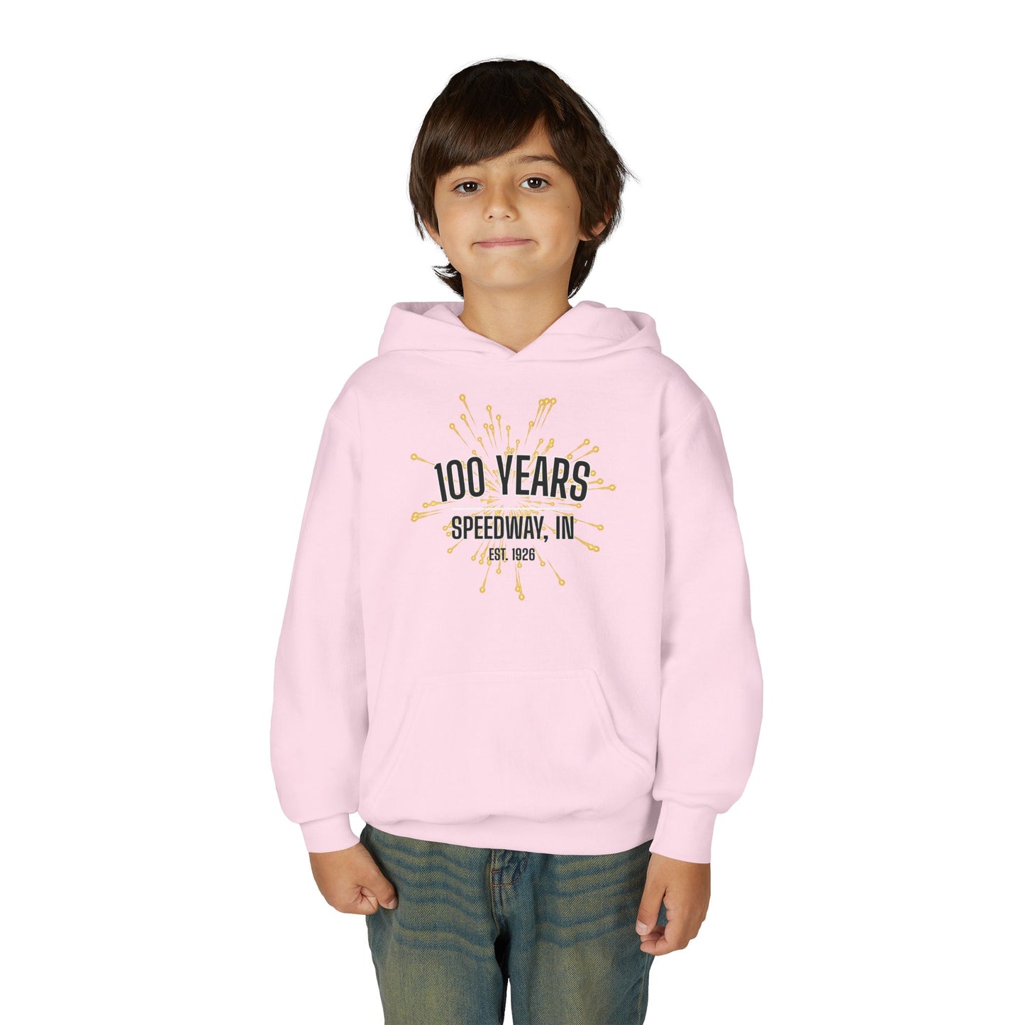 Youth 100th Anniversary - Speedway Firework Hoodie
