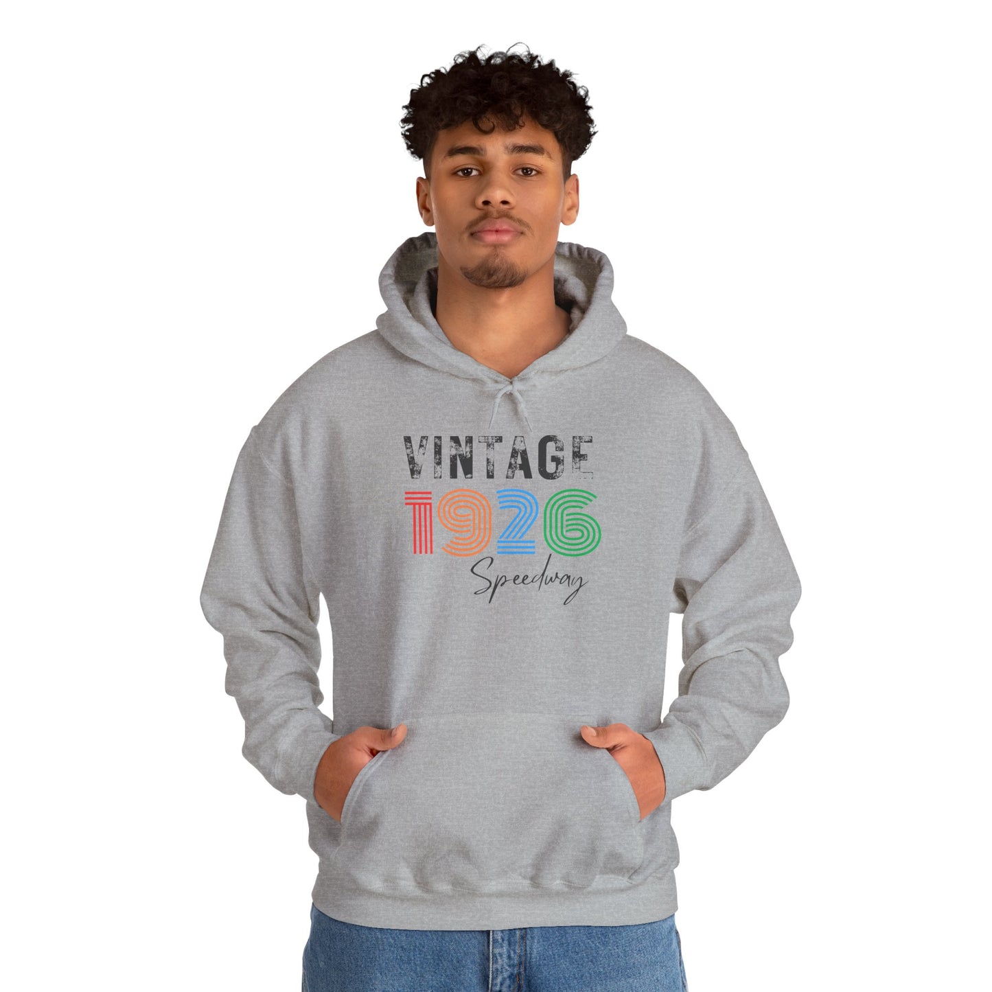 Adult 100th Anniversary - Speedway Vintage Hoodie
